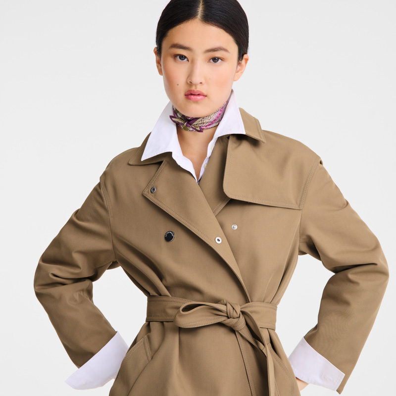 Longchamp |Trenchcoat Root – Gabardine |Root