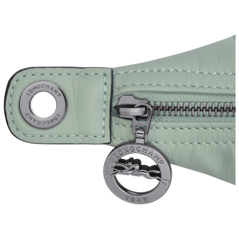 Longchamp |Le Pliage Xtra M Schultertasche Vervain – Leder |Eisenkraut