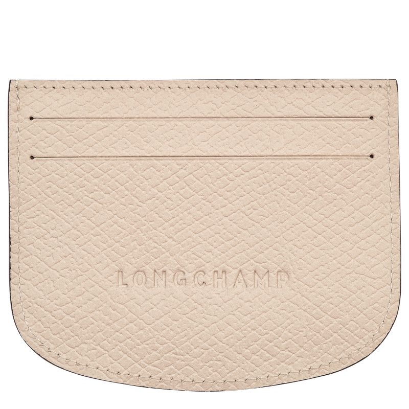 Longchamp |Pure Kartenetui Papier – Leder |Papier