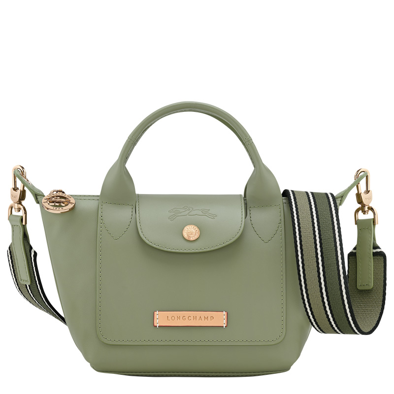 Longchamp |Le Pliage Xtra XS Handtasche Lorbeer – Leder |Laurel