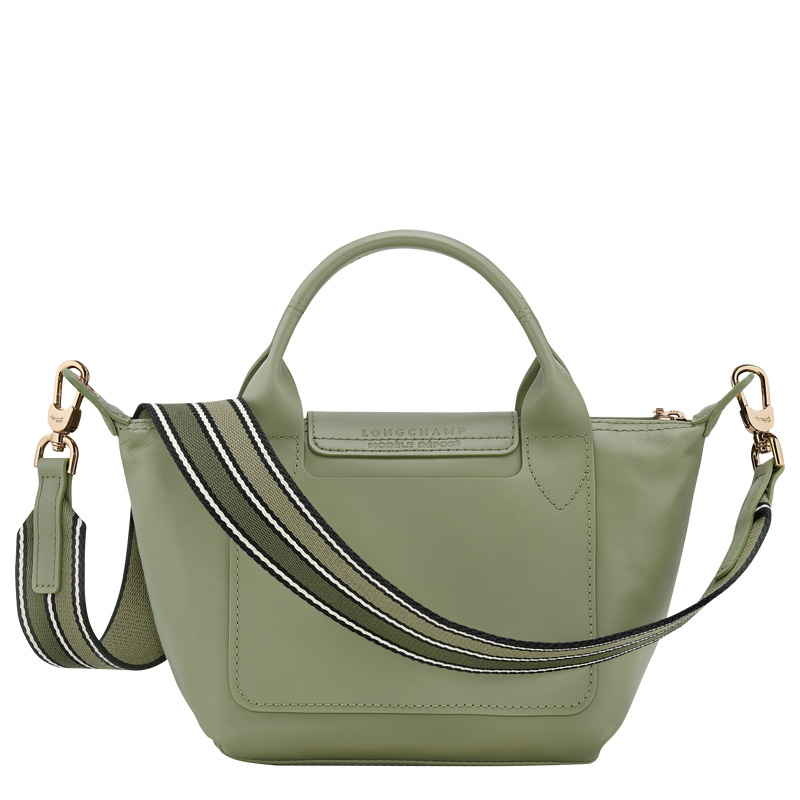 Longchamp |Le Pliage Xtra XS Handtasche Lorbeer – Leder |Laurel