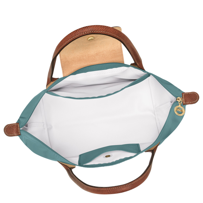 Longchamp |Le Pliage Original M Tragetasche Eukalyptus – Recyceltes Canvas |Eukalyptus