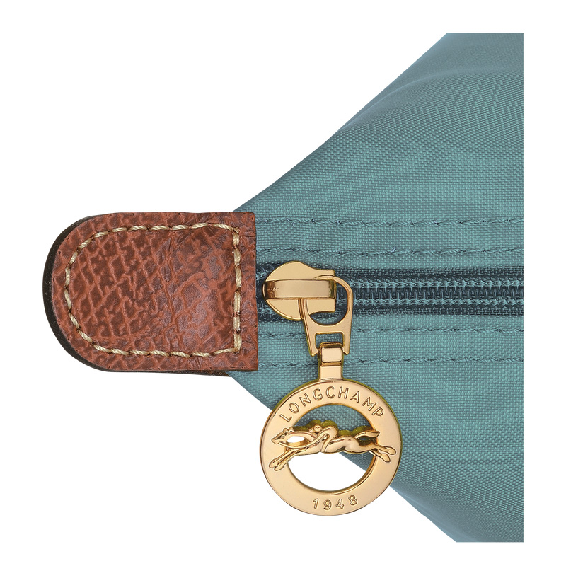 Longchamp |Le Pliage Original M Tragetasche Eukalyptus – Recyceltes Canvas |Eukalyptus