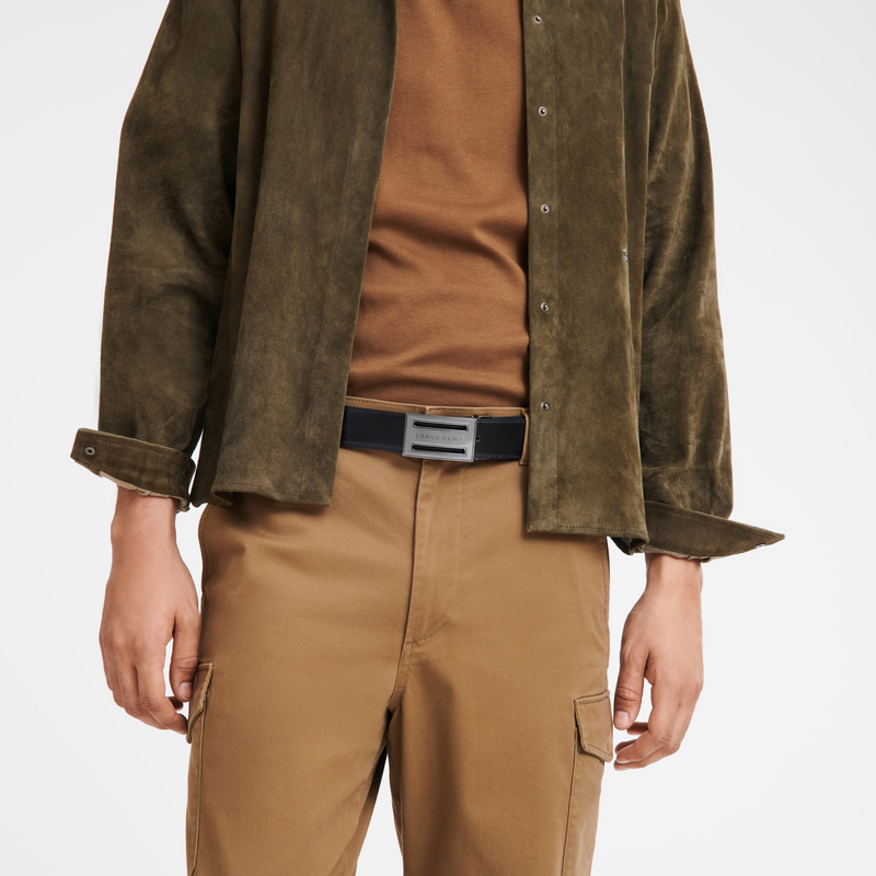 Longchamp |Delta Box Schwarz/Mokka – Leder |Schwarz/Mokka