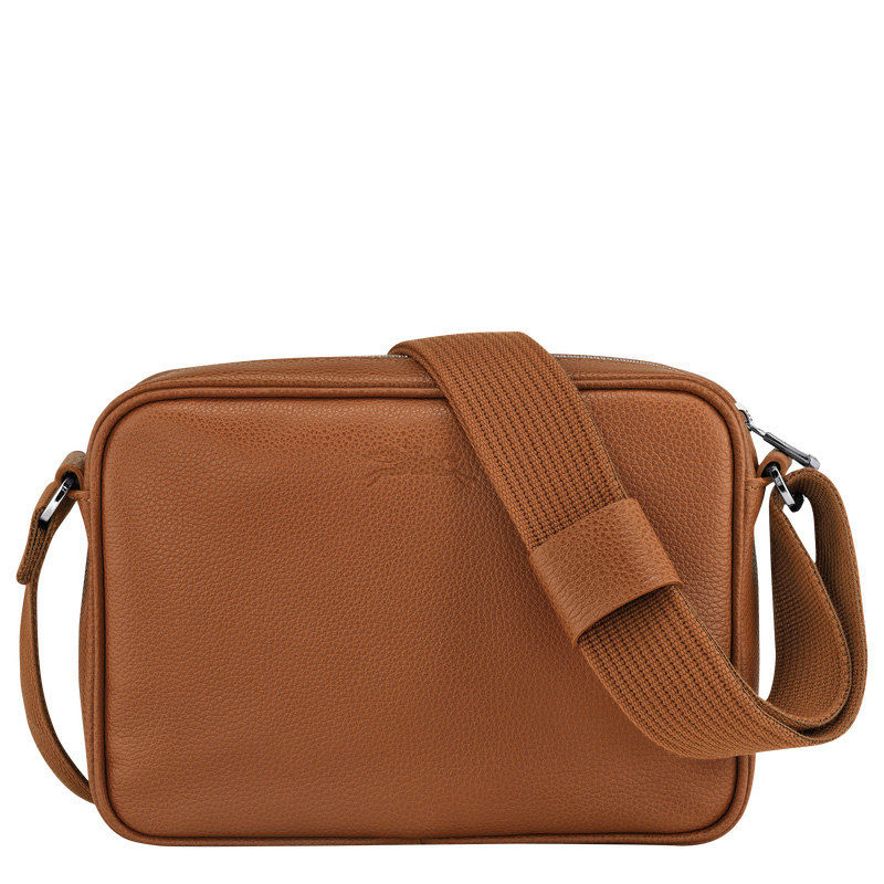 Longchamp |Le Foulonn S Kameratasche Karamell – Leder |Karamell