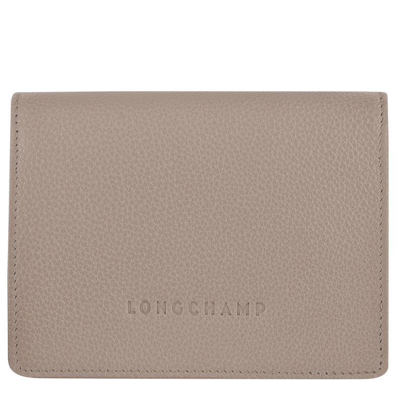Longchamp |Le Foulonn Geldbörse Turteltaube - Leder |Turteltaube