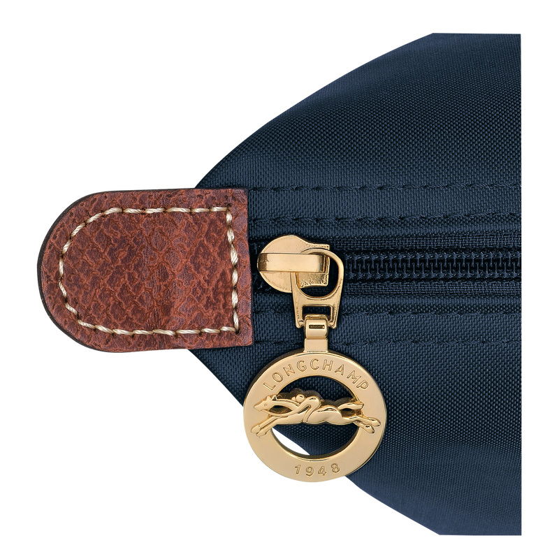 Longchamp |Le Pliage Original M Rucksack, Marineblau – Canvas |Marineblau