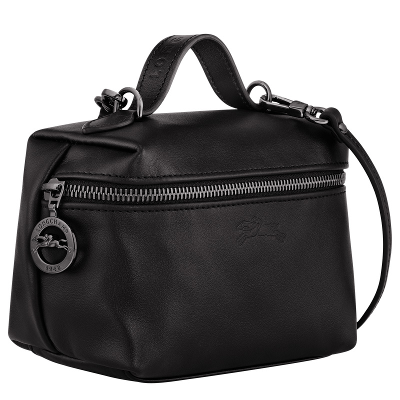 Longchamp |Le Pliage Xtra XS Vanity Schwarz – Leder |Schwarz