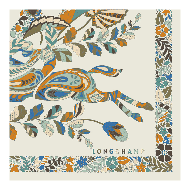 Longchamp |Fort Seidenschal 50 Papier – SONSTIGES |Papier