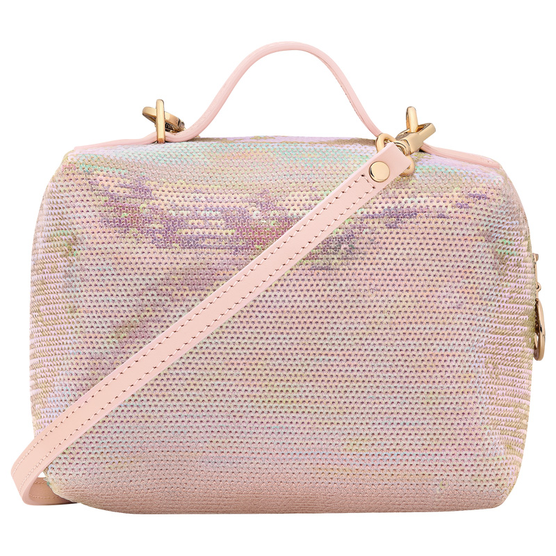 Longchamp |Le Pliage Collection XS Umhängetasche, Nude – Canvas |Nude