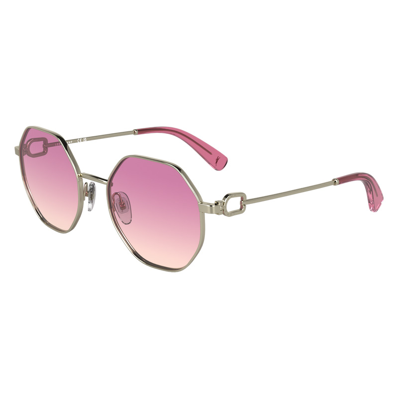 Longchamp |Sonnenbrille Gold/Pink – Metall |Gold/Pink Longchamp |Sonnenbrille Gold/Pink – Metall |Gold/Pink