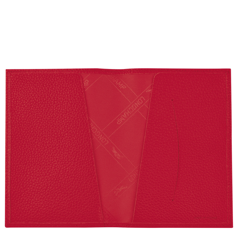 Longchamp |Le Foulonn Reisepasshülle Love – Leder |Love