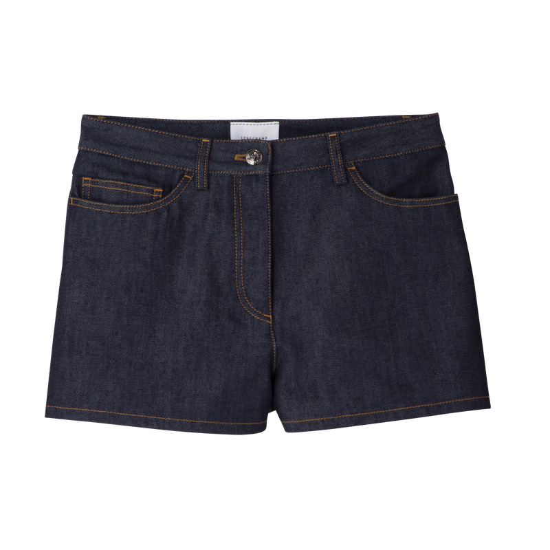 Longchamp |Shorts Mitternachtsblau – Denim |Mitternachtsblau