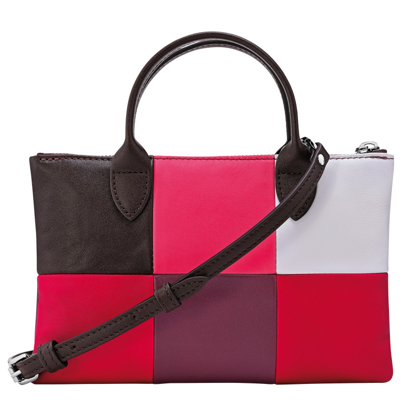 Longchamp |Re-play XS Handtasche, Aubergine – Leder |Aubergine