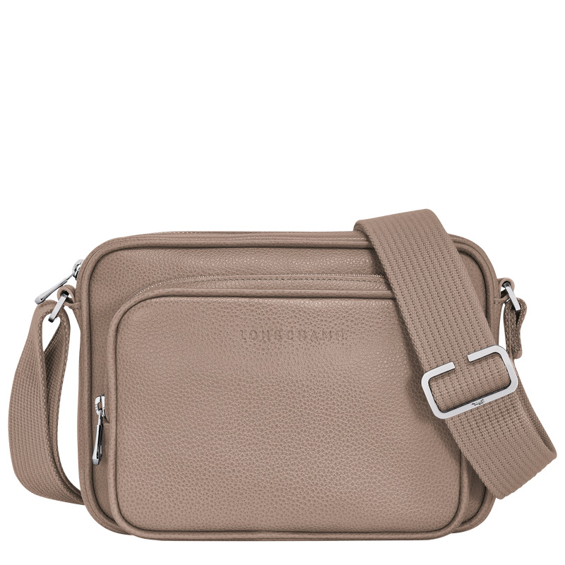 Longchamp |Le Foulonn S Kameratasche Turteltaube – Leder |Turteltaube