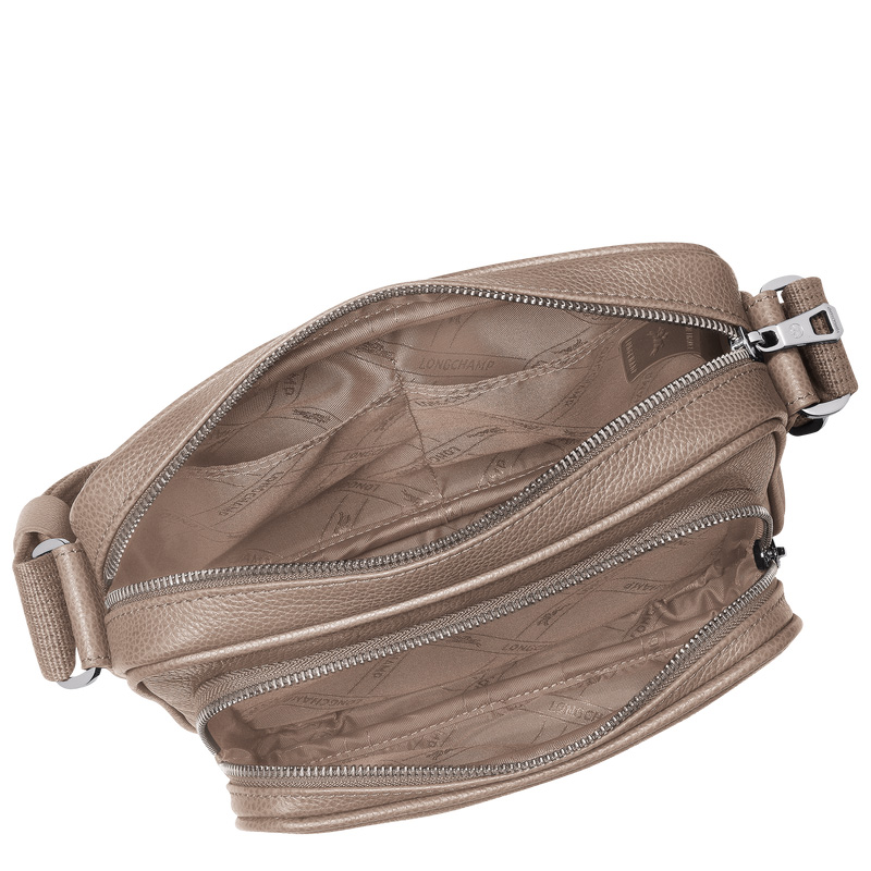 Longchamp |Le Foulonn S Kameratasche Turteltaube – Leder |Turteltaube