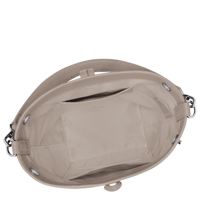 Longchamp |Le Roseau XS Beuteltasche Ton – Leder |Ton