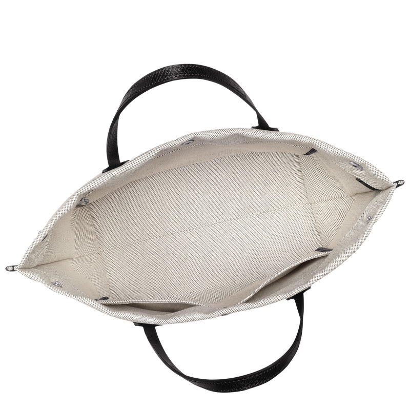 Longchamp |Essential L Tragetasche, Ecru – Canvas |Ecru