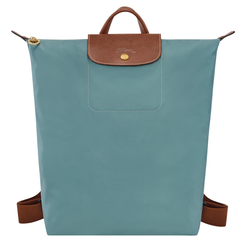 Longchamp |Le Pliage Original M Rucksack Eukalyptus – Canvas |Eukalyptus