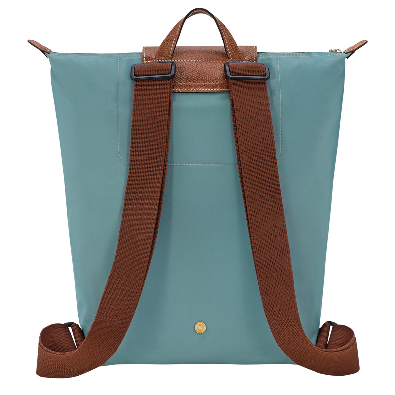Longchamp |Le Pliage Original M Rucksack Eukalyptus – Canvas |Eukalyptus
