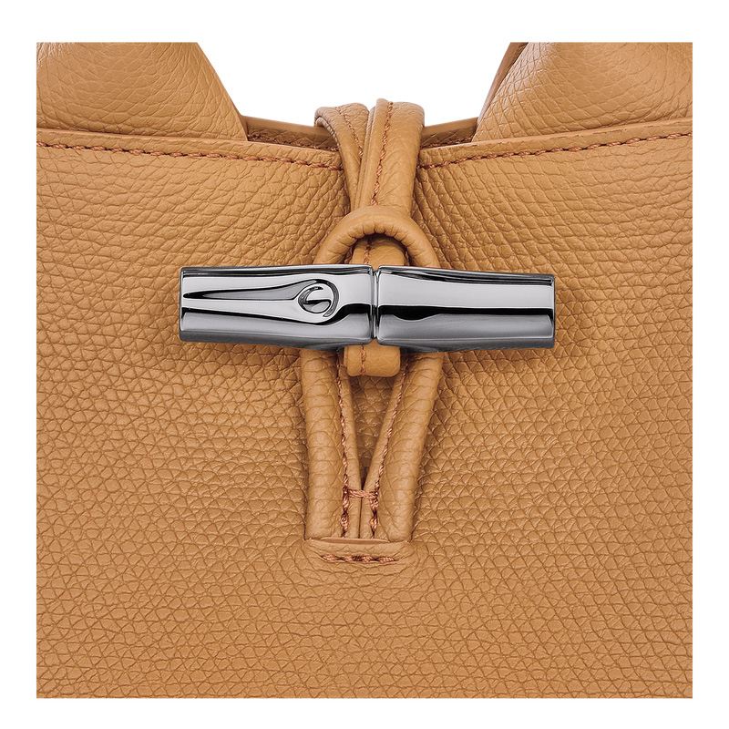 Longchamp |Le Roseau XS Handtasche, Walnuss – Leder |Walnuss