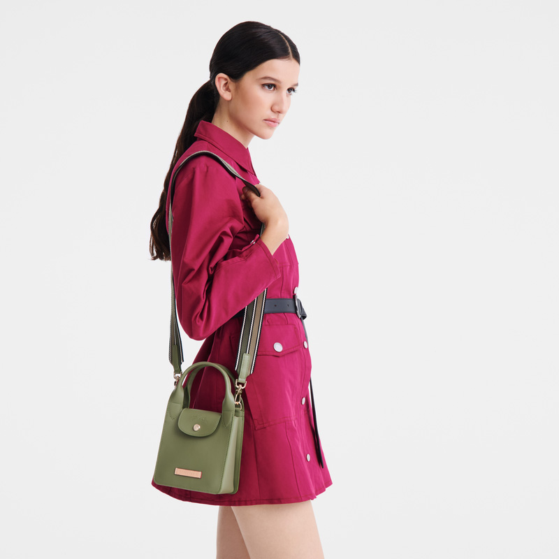 Longchamp |Le Pliage Xtra XS Tote Bag Laurel – Leder |Laurel