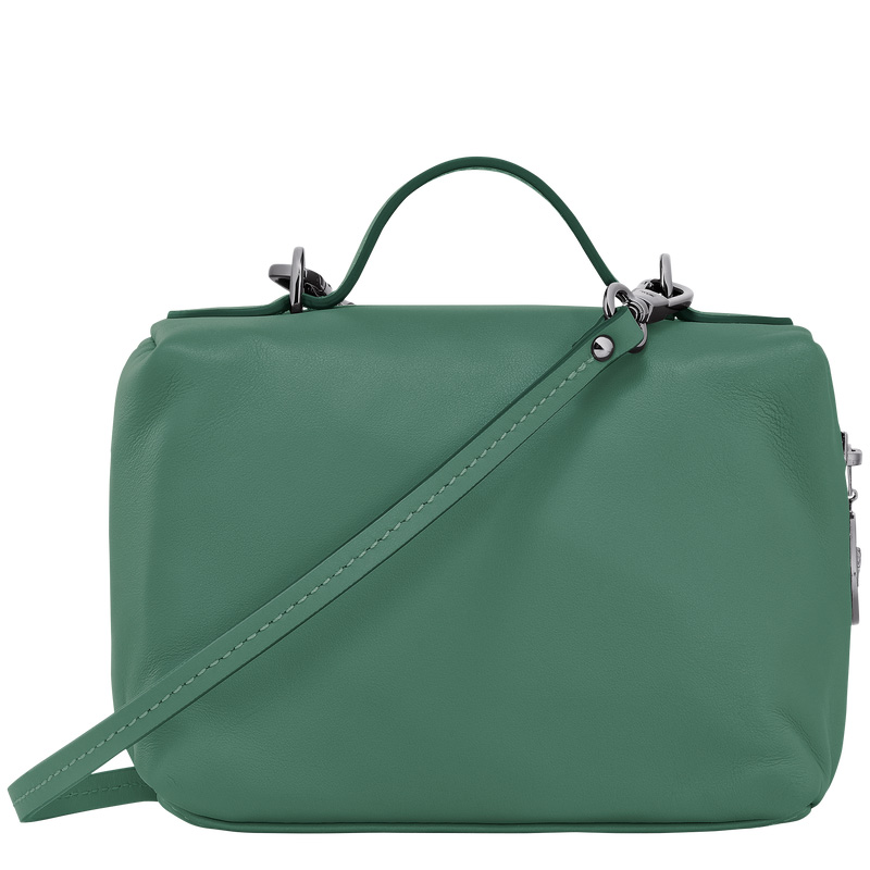 Longchamp |Le Pliage Xtra XS Vanity Sage – Leder |Salbeigrün Longchamp |Le Pliage Xtra XS Vanity Sage – Leder |Salbeigrün