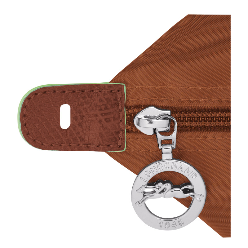 Longchamp |Le Pliage Grüne XL Reisetasche Cognac – Recyceltes Canvas |Cognac