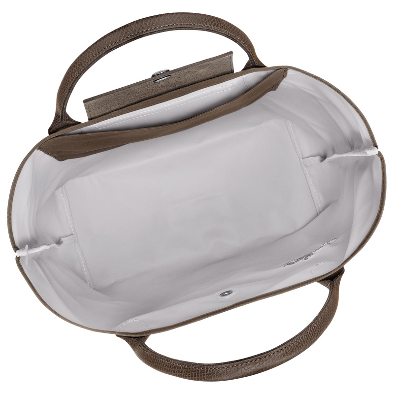 Longchamp |Le Pliage Green M Tragetasche, Terra – Canvas |Terra