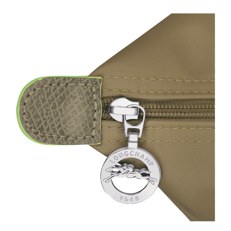 Longchamp |Le Pliage Grüne M Handtasche Artischocke – Recyceltes Canvas |Artischocke