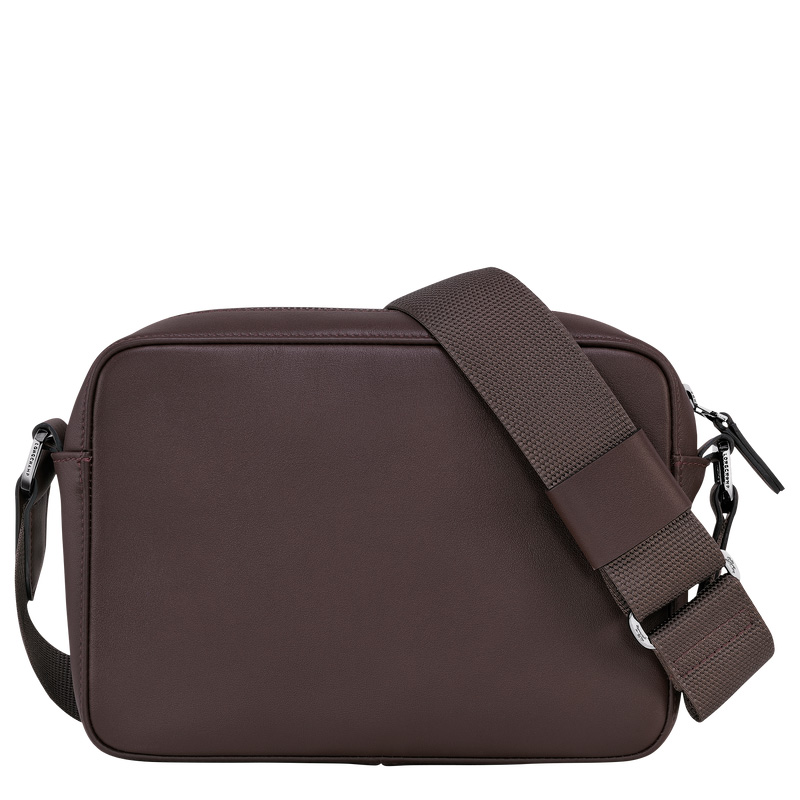Longchamp |sur Seine Kameratasche Mokka – Leder |Mokka
