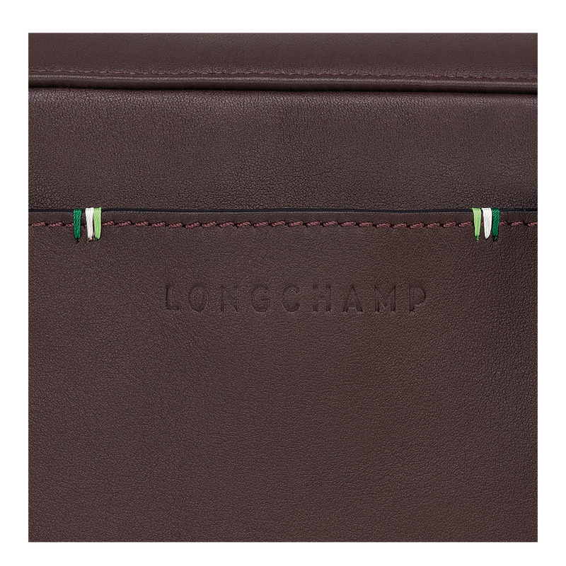 Longchamp |sur Seine Kameratasche Mokka – Leder |Mokka
