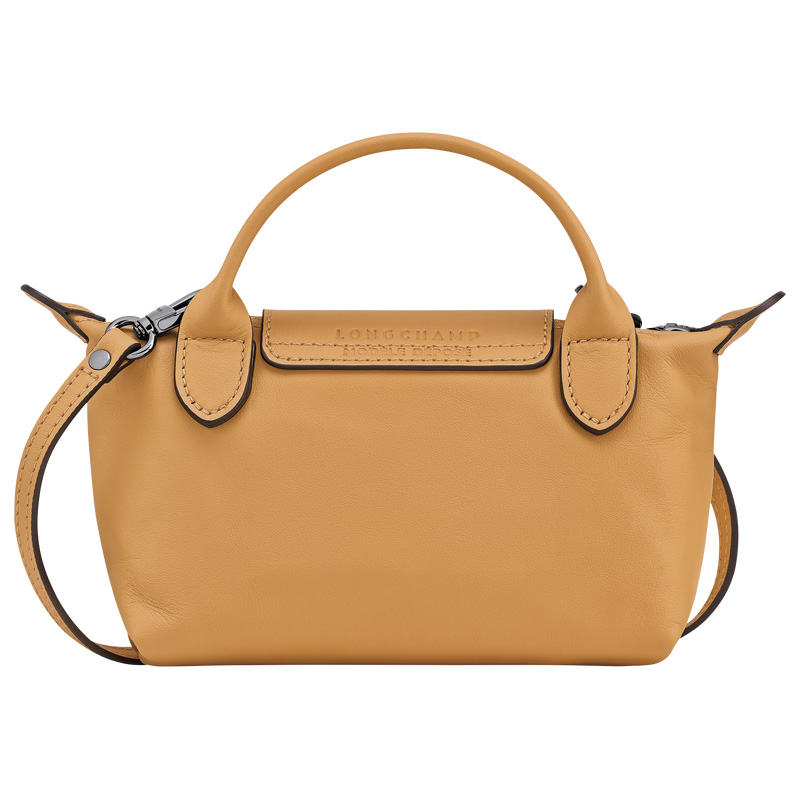 Longchamp |Le Pliage Xtra XS Beutel Honig – Leder |Honigfarben