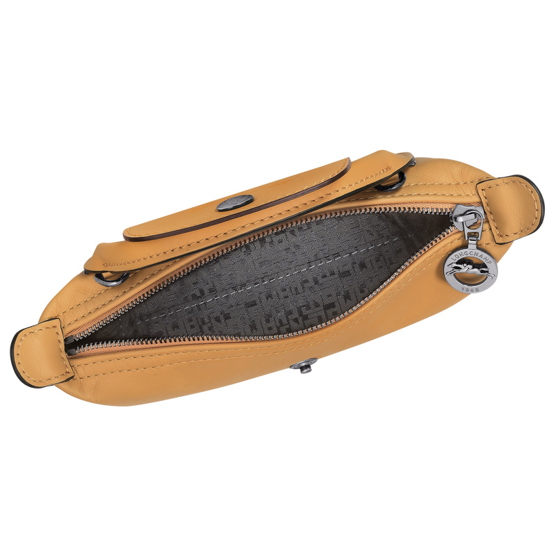 Longchamp |Le Pliage Xtra XS Beutel Honig – Leder |Honigfarben