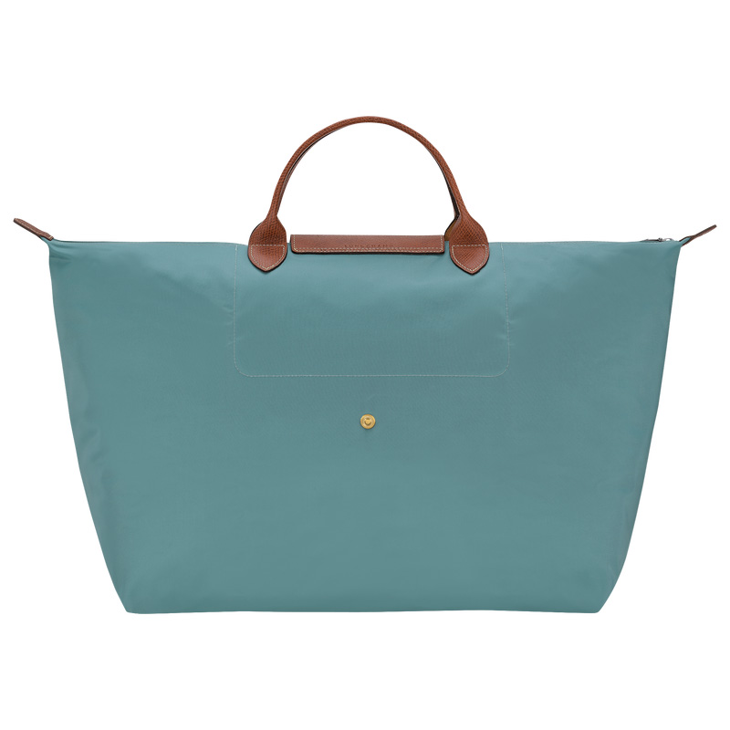 Longchamp |Le Pliage Original L Reisetasche Eukalyptus – Recyceltes Canvas |Eukalyptus