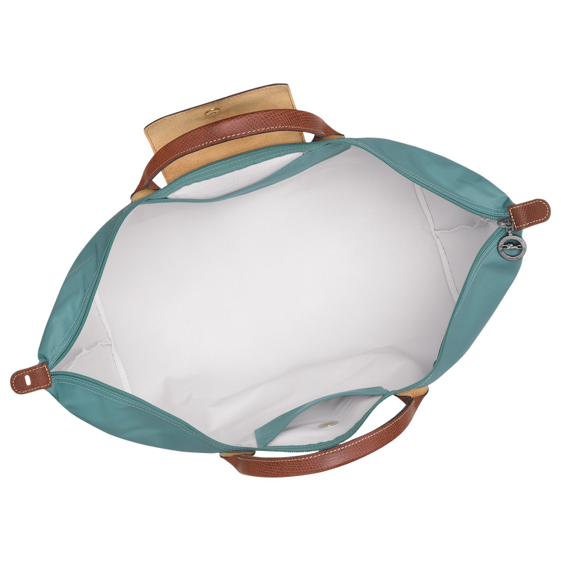 Longchamp |Le Pliage Original L Reisetasche Eukalyptus – Recyceltes Canvas |Eukalyptus