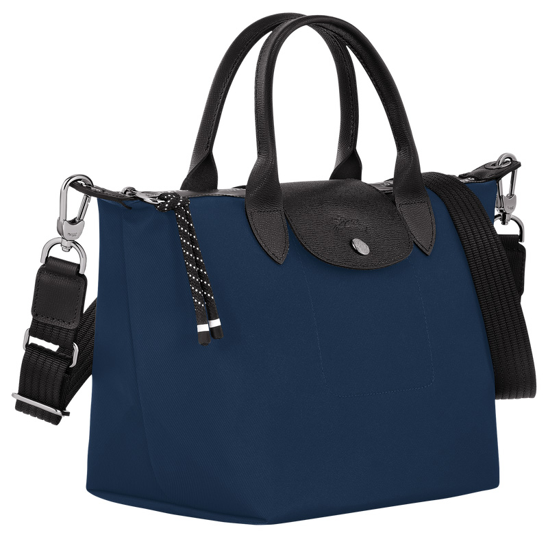 Longchamp |Le Pliage Energy S Handtasche Marineblau – Recyceltes Canvas |Marineblau