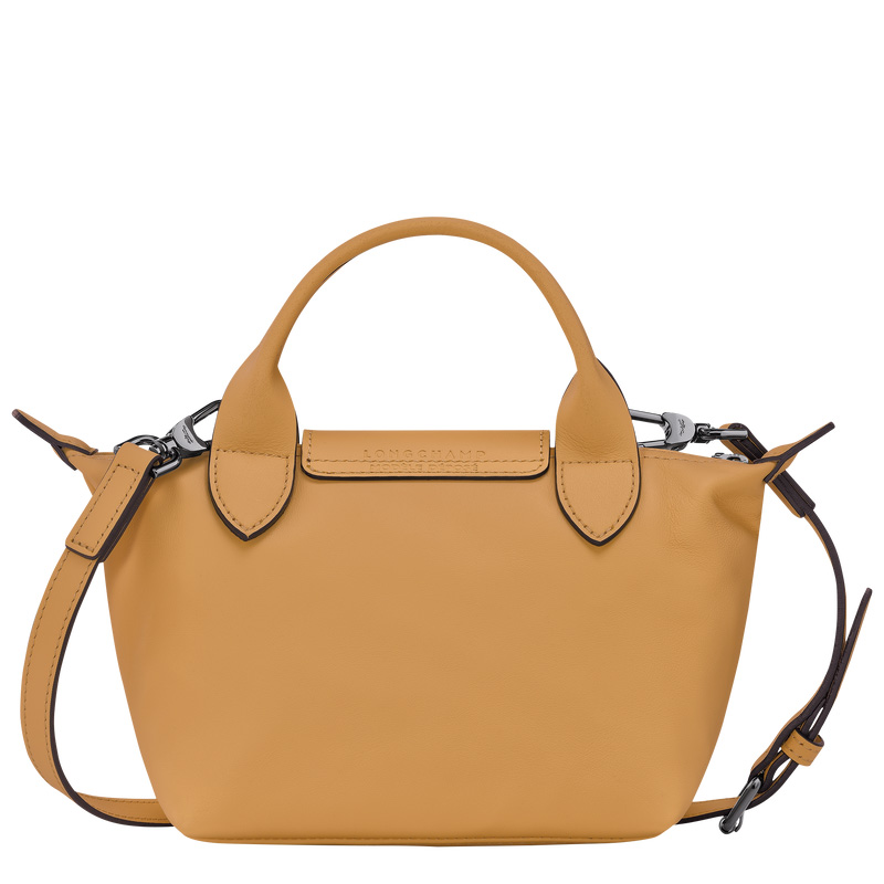 Longchamp |Le Pliage Xtra XS Handtasche Honig – Leder |Honigfarben