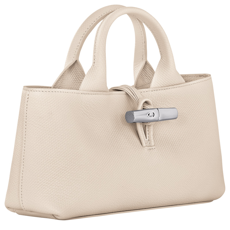 Longchamp |Le Roseau S Handtasche Papier – Leder |Papier