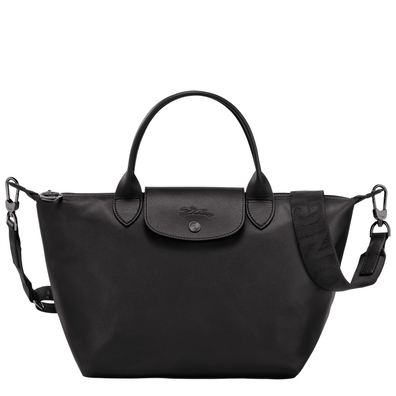 Longchamp |Le Pliage Xtra S Handtasche Schwarz – Leder |Schwarz