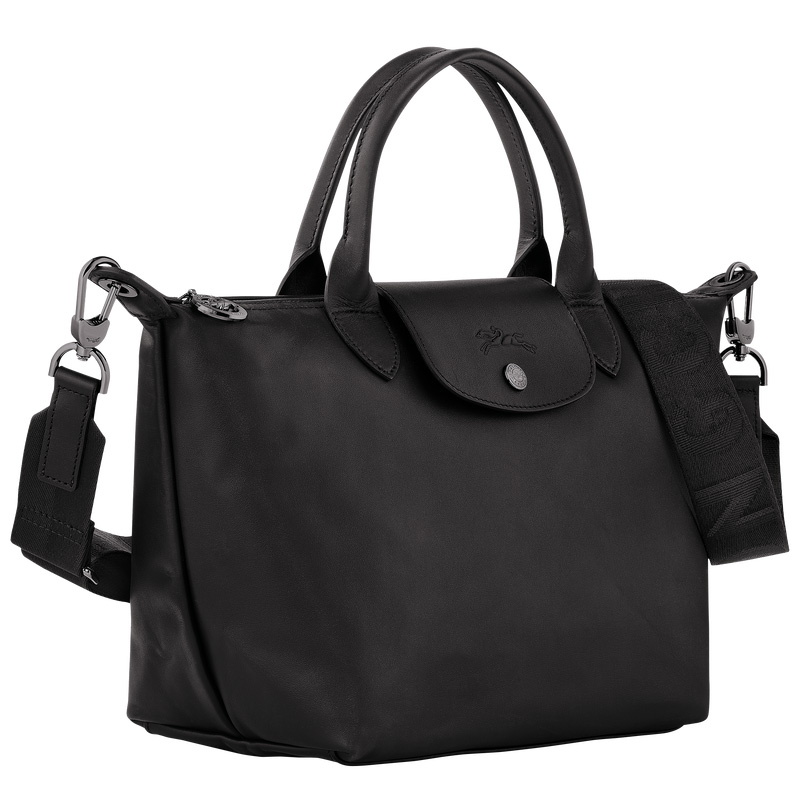 Longchamp |Le Pliage Xtra S Handtasche Schwarz – Leder |Schwarz