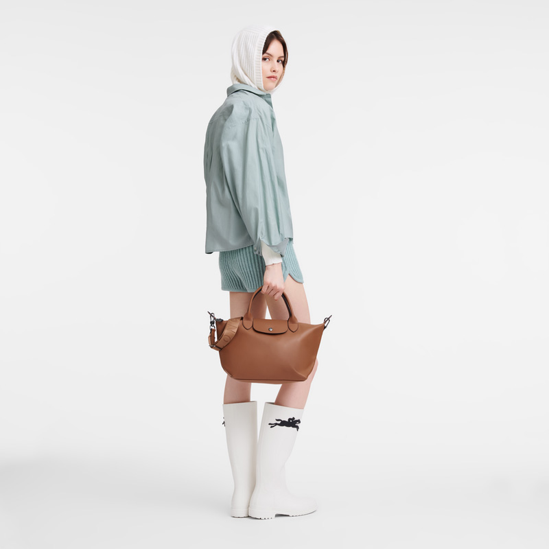 Longchamp |Le Pliage Xtra S Handtasche Cognac – Leder |Cognac