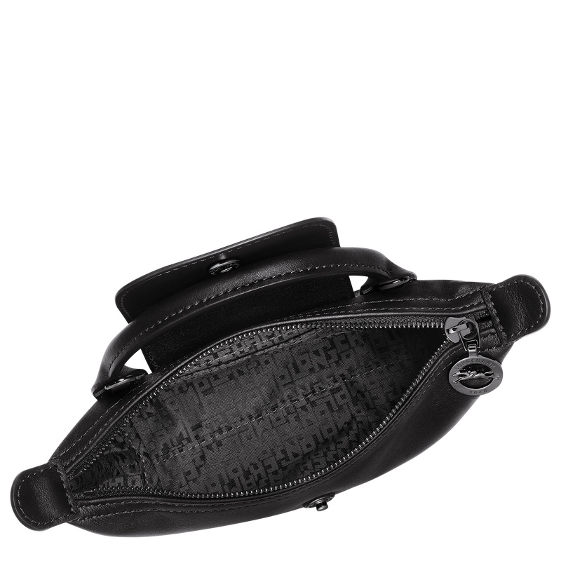 Longchamp |Le Pliage Xtra XS Etui Schwarz – Leder |Schwarz