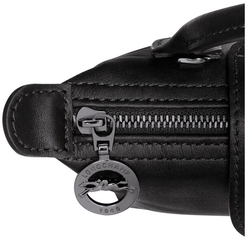 Longchamp |Le Pliage Xtra XS Etui Schwarz – Leder |Schwarz