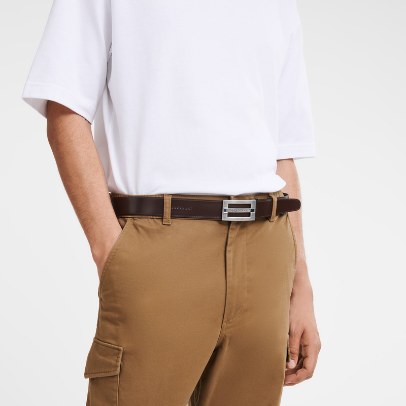 Longchamp |Delta Box Schwarz/Mokka – Leder |Schwarz/Mokka