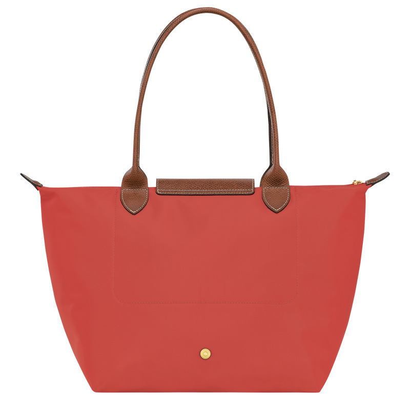 Longchamp |Le Pliage Original M Tote Bag Tomate – Recyceltes Canvas |Tomate