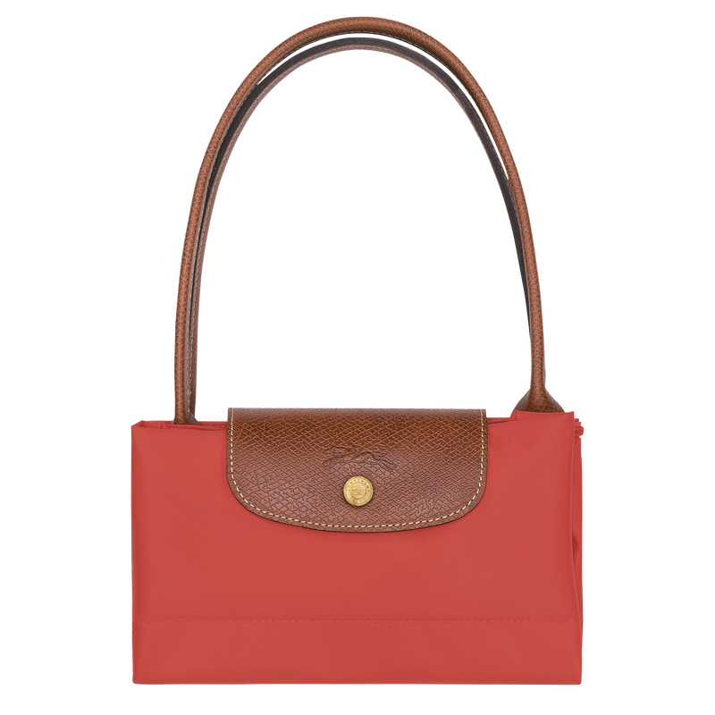 Longchamp |Le Pliage Original M Tote Bag Tomate – Recyceltes Canvas |Tomate