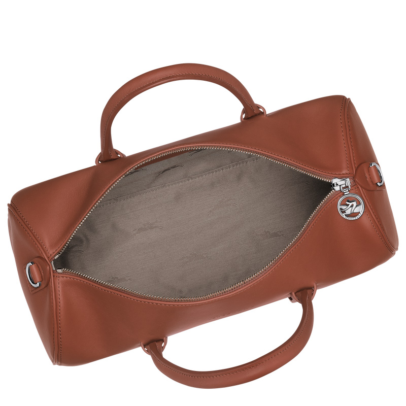 Longchamp |Daylong L Handtasche Cognac – Leder |Cognac