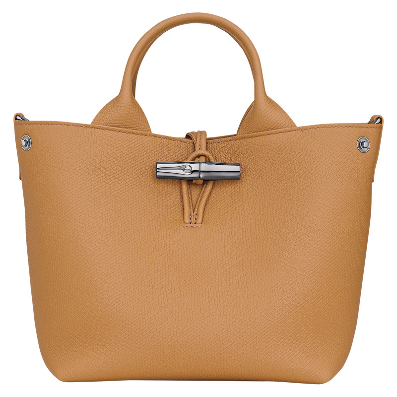 Longchamp |Le Roseau S Handtasche Walnuss – Leder |Walnuss Longchamp |Le Roseau S Handtasche Walnuss – Leder |Walnuss