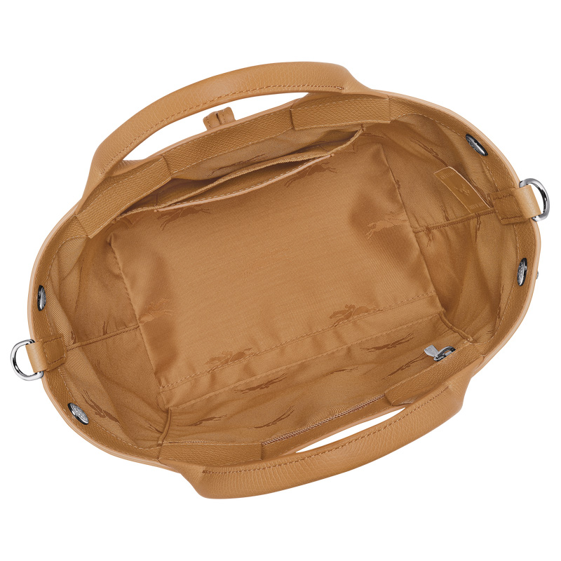 Longchamp |Le Roseau S Handtasche Walnuss – Leder |Walnuss Longchamp |Le Roseau S Handtasche Walnuss – Leder |Walnuss